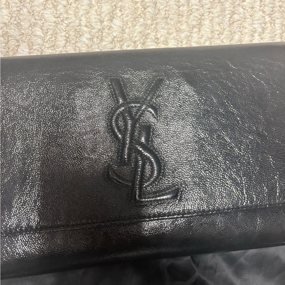 Yves Saint Laurent Black Clutch - Picture 3 of 3